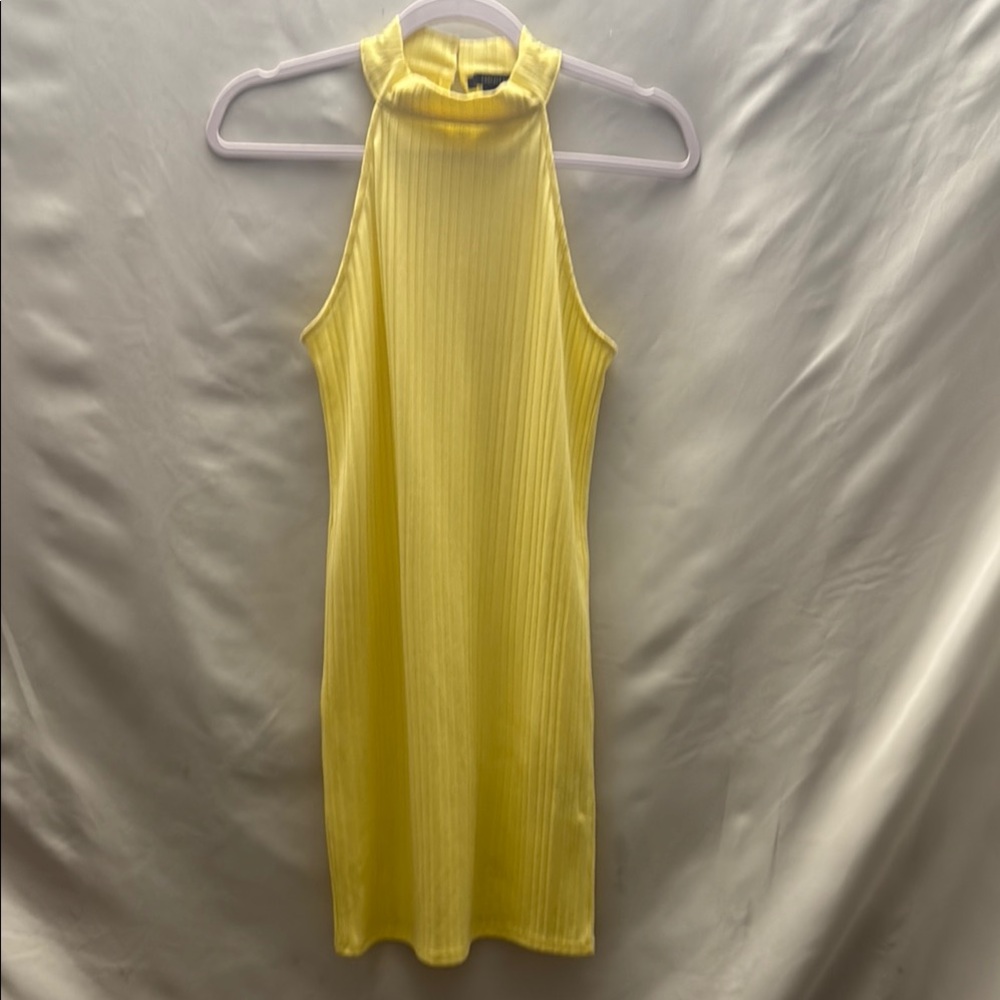 Forever 21 Yellow Sheath Cocktail Dress